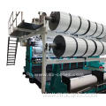 Warp knitting machine for flannel